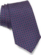 Jack Victor Fret & Square Silk Tie