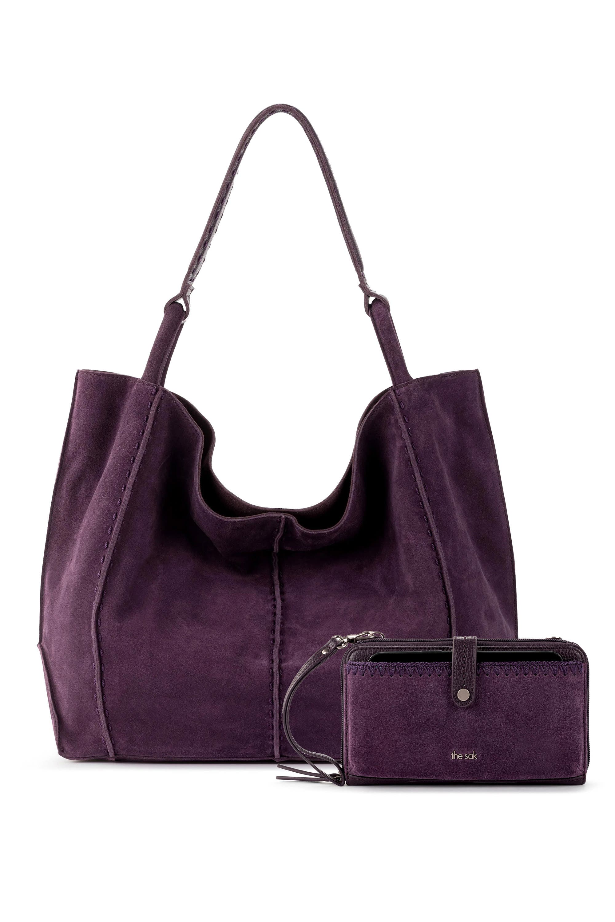  Aubergine Suede