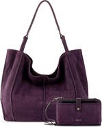 The Sak Los Feliz Large Tote Leather Bag & Iris Smartphone Bundle