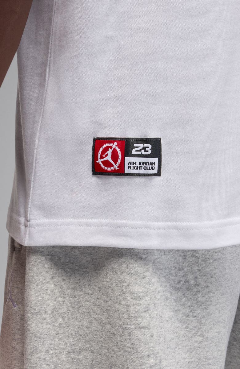 Jordan MJ Flight Club Short Sleeve T-Shirt, Alternate, color, 100 White