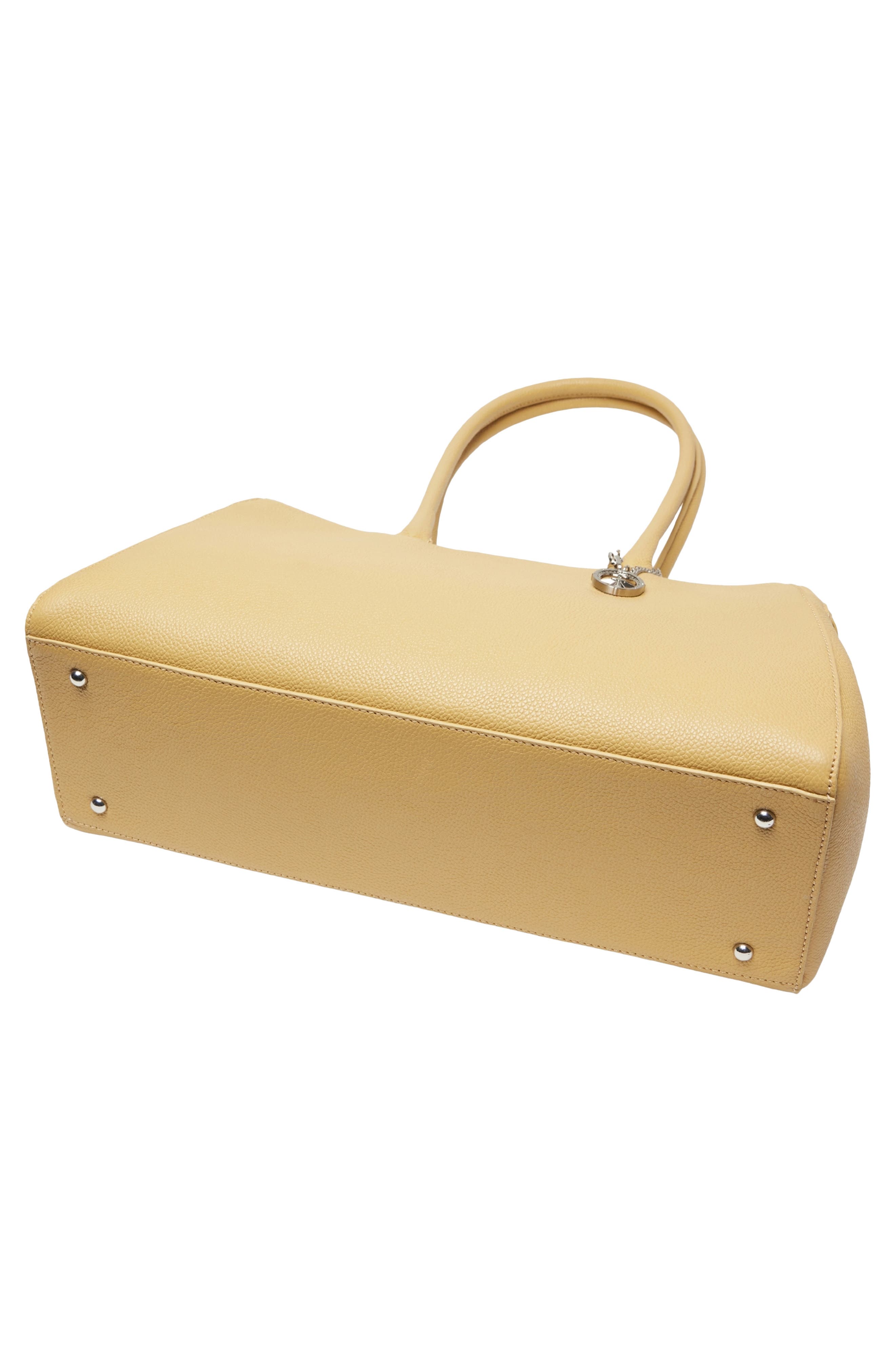 Harper Leather Shoulder Bag, Alternate, color, HONEY