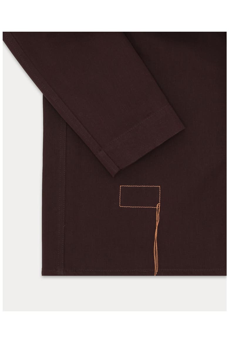 Boulevard Cotton Jacket, Alternate, color, Burgundy