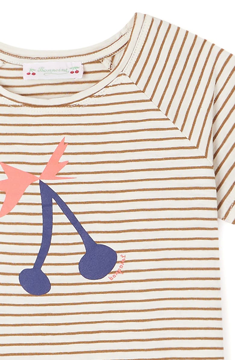 Bonpoint Kids' Asmae Cherry Cotton Graphic Tee, Alternate, color,