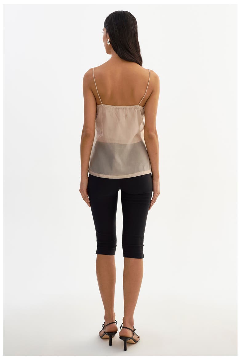 Delphine | Sheer Top, Alternate, color, Beige