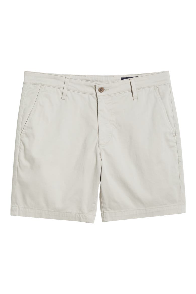 Cipher 7-Inch Chino Shorts, Alternate, color, WHITE SESAME
