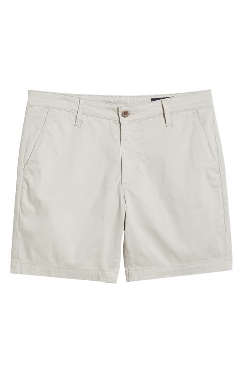 Ag Wanderer Poplin Chino Shorts In White Sesame