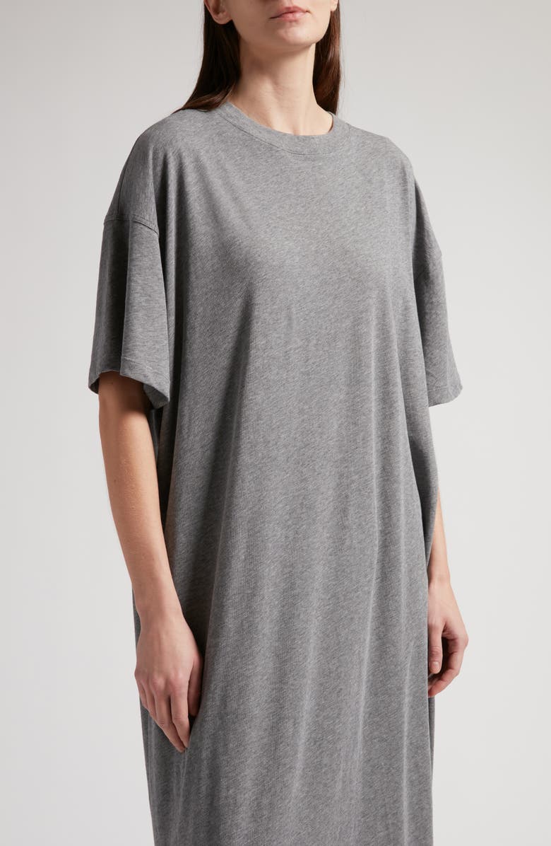 The Row Simo Oversize Cotton Maxi T-Shirt Dress, Alternate, color,