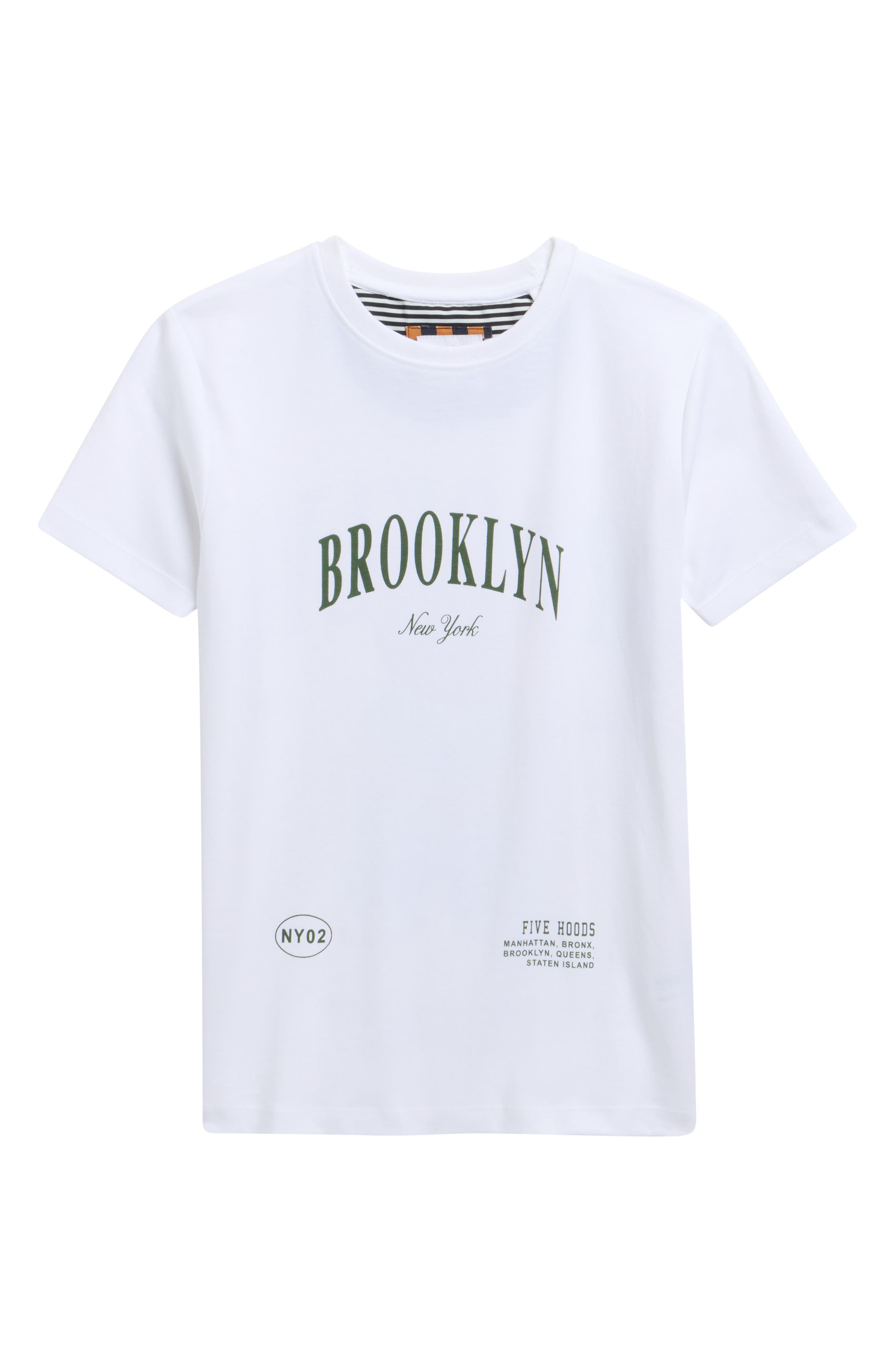 DENIM AND FLOWER Kids' Brooklyn Bear Graphic T-Shirt