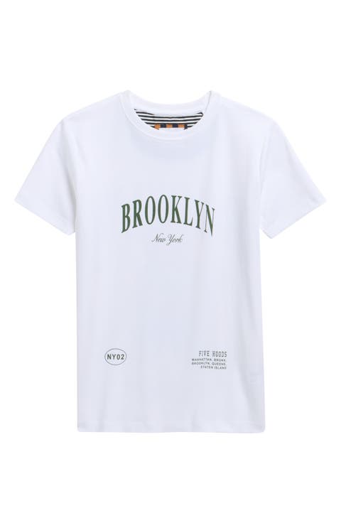 Kids' Brooklyn Bear Graphic T-Shirt (Big Kid)
