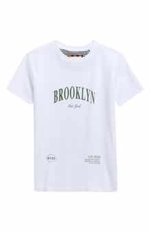 DENIM AND FLOWER Kids' Brooklyn Bear Graphic T-Shirt