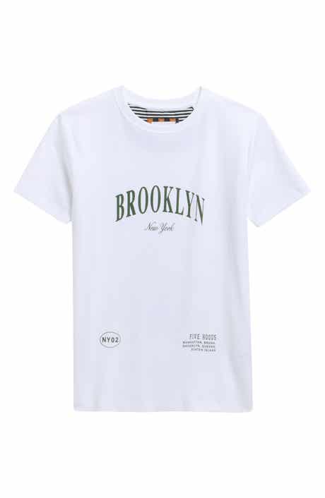 DENIM AND FLOWER Kids' Brooklyn Bear Graphic T-Shirt