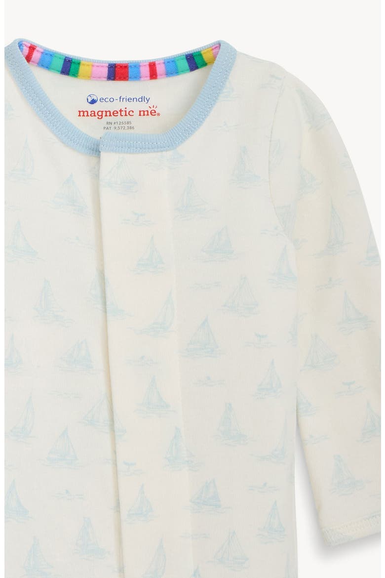 Tiny Tides Magnetic Footie, Alternate, color, BLUE TINY TIDES