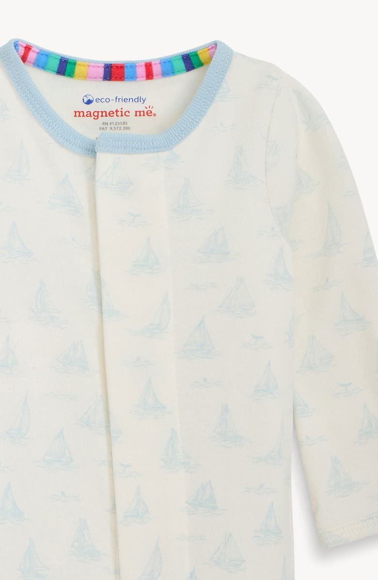 Magnetic Me Tiny Tides Magnetic Footie, Alternate, color, Blue Tiny Tides