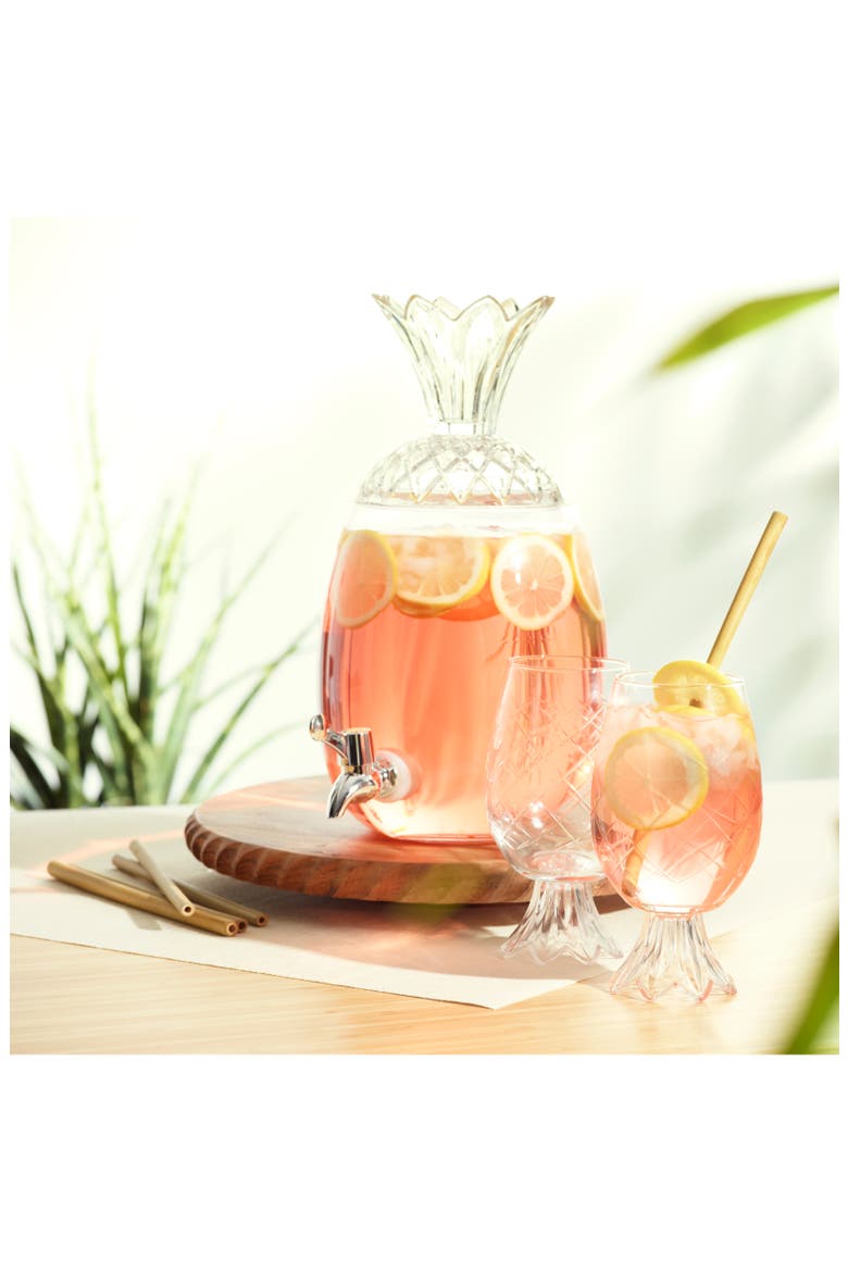 Pineapple Marble Serving Board, Alternate, color, GOLD