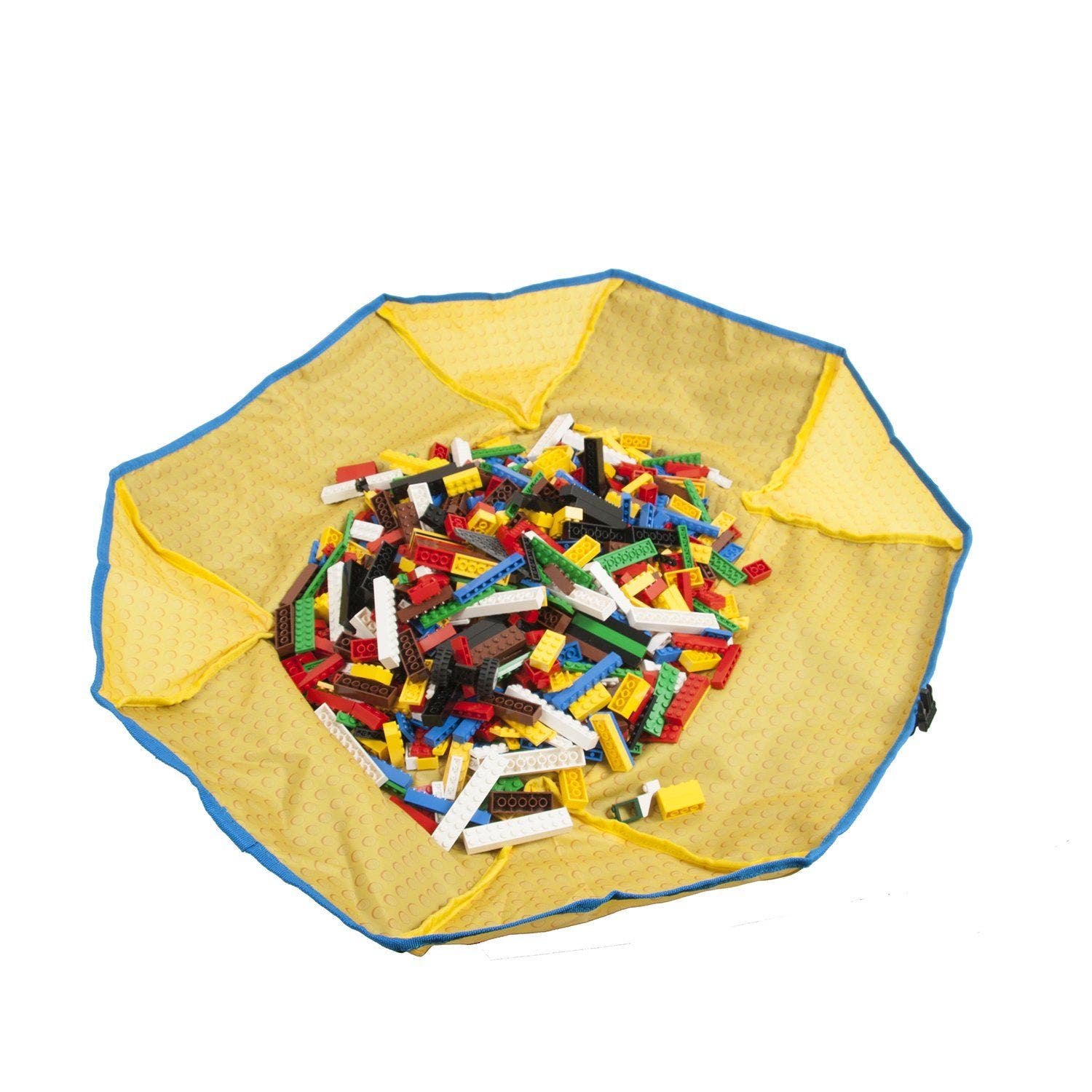HAIKU LEGO 4-Pc Tote And Play Mat, Alternate, color, Black/Yellow/Red/Blue