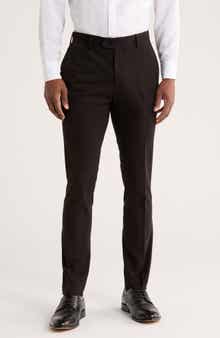 T.R. PREMIUM Slim Fit Flat Front Dress Pants