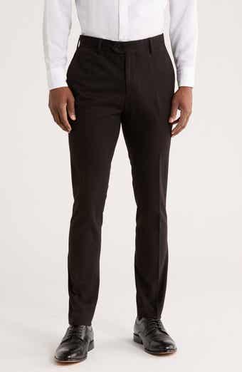 T.R. PREMIUM Slim Fit Flat Front Dress Pants