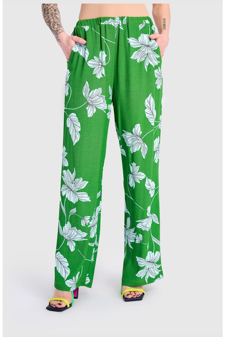 Reef Straight Pants, Main, color, Green