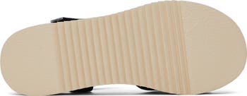 Kids' Diana Ankle Strap Espadrille Platform Wedge Sandal