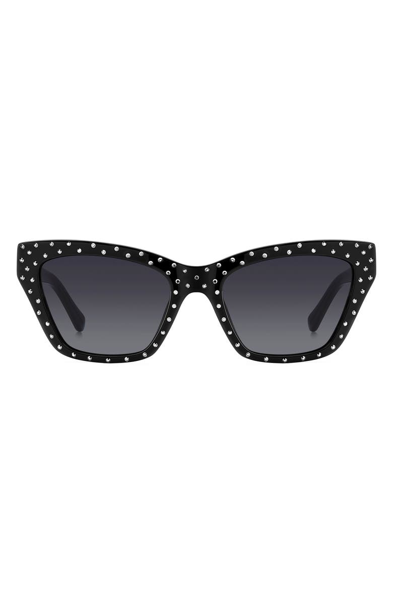 Kate Spade New York fay 54mm gradient cat eye sunglasses, Main, color,