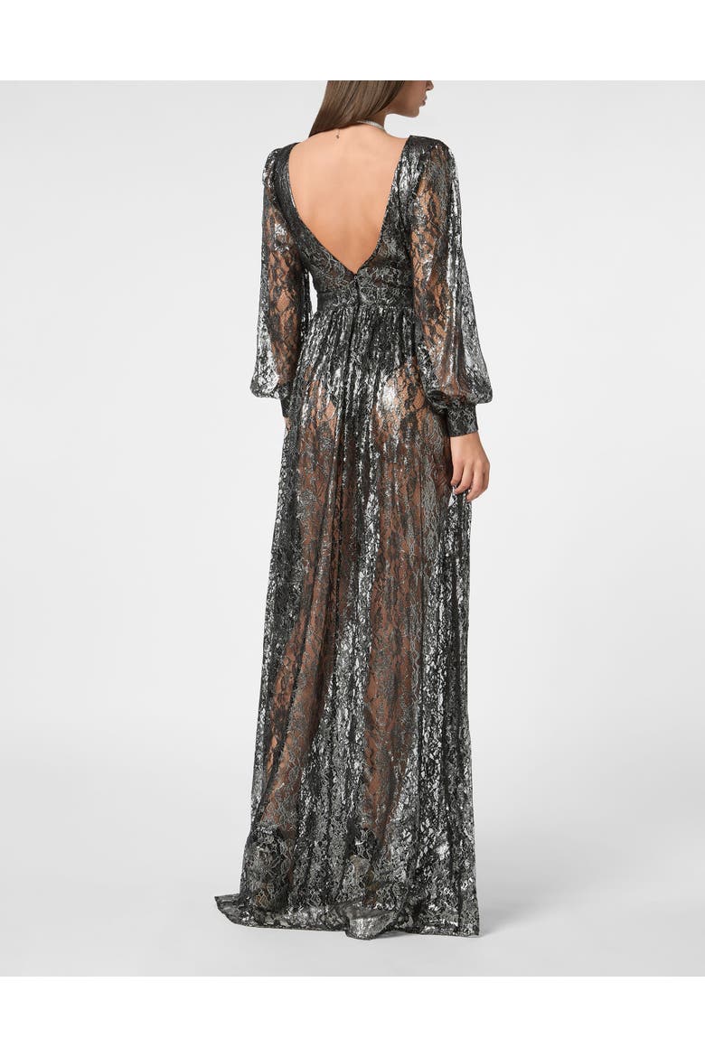 Long Dress Women, Alternate, color, black