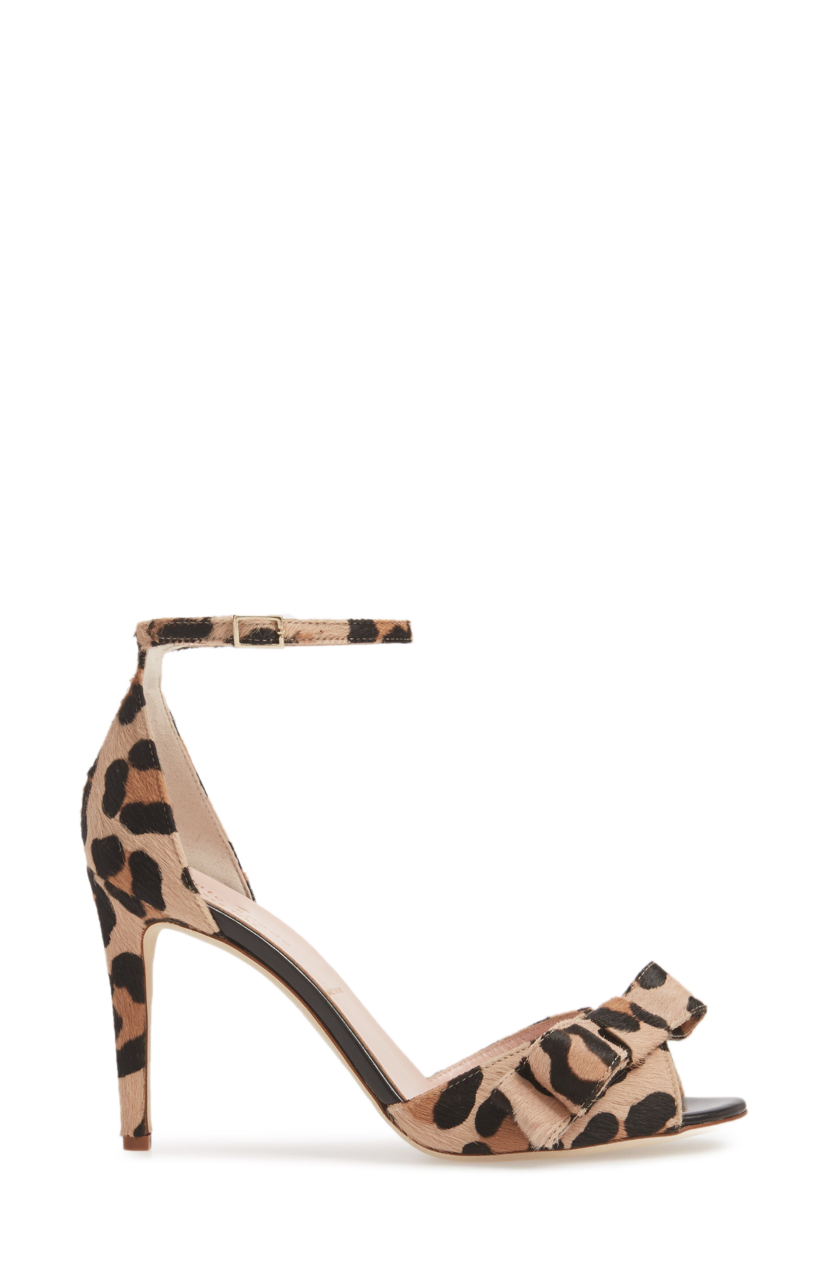 ismay ankle strap sandal, Alternate, color, LEOPARD CALF HAIR