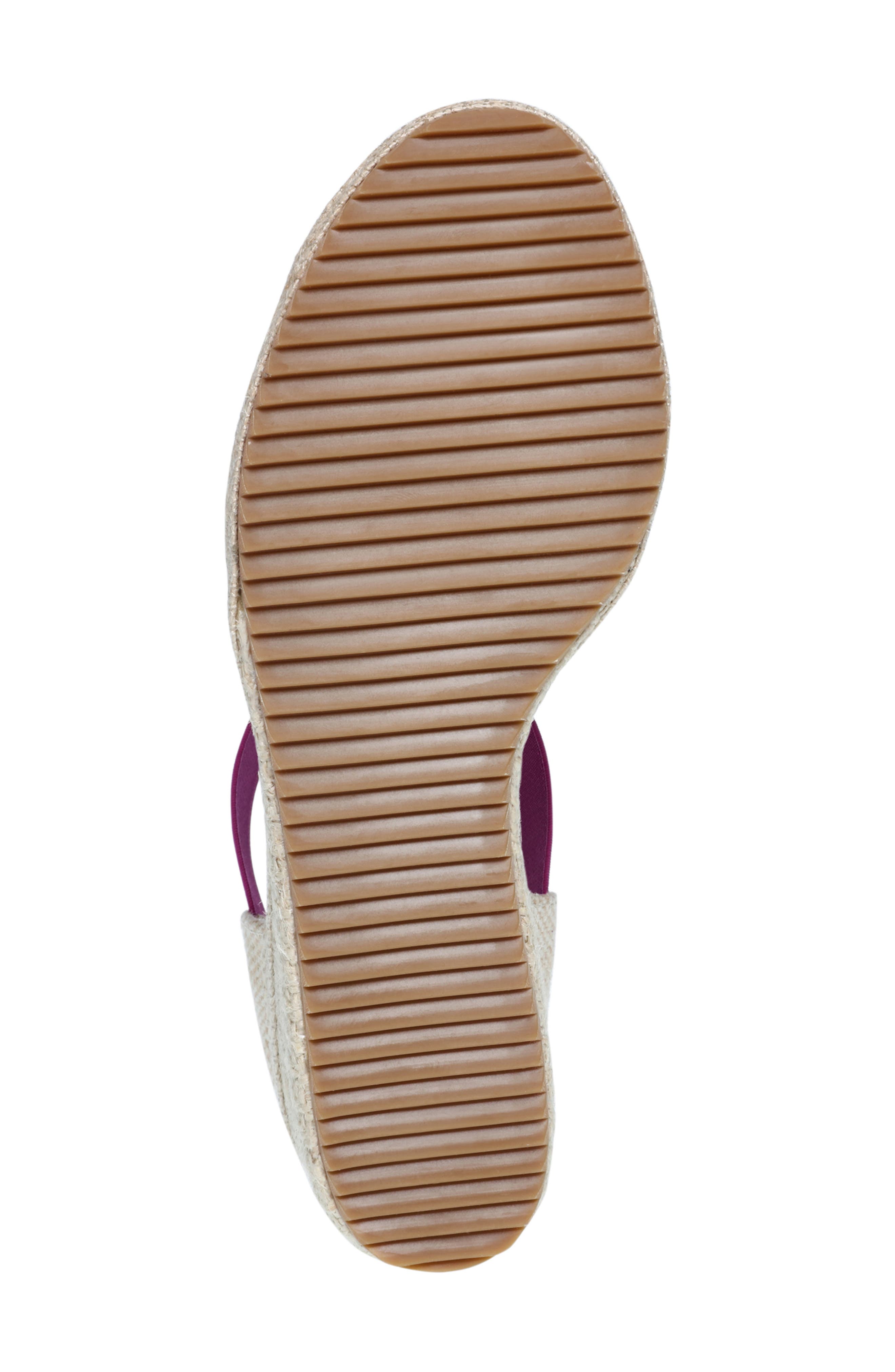 Anne Klein Zoey Wedge Sandal, Alternate, color, Fuschia