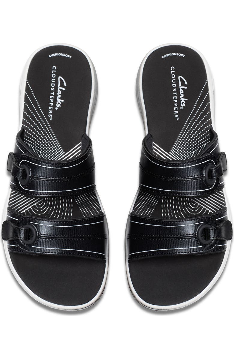 Clarks<sup>®</sup> Breeze Maye Platform Sandal, Alternate, color, Black