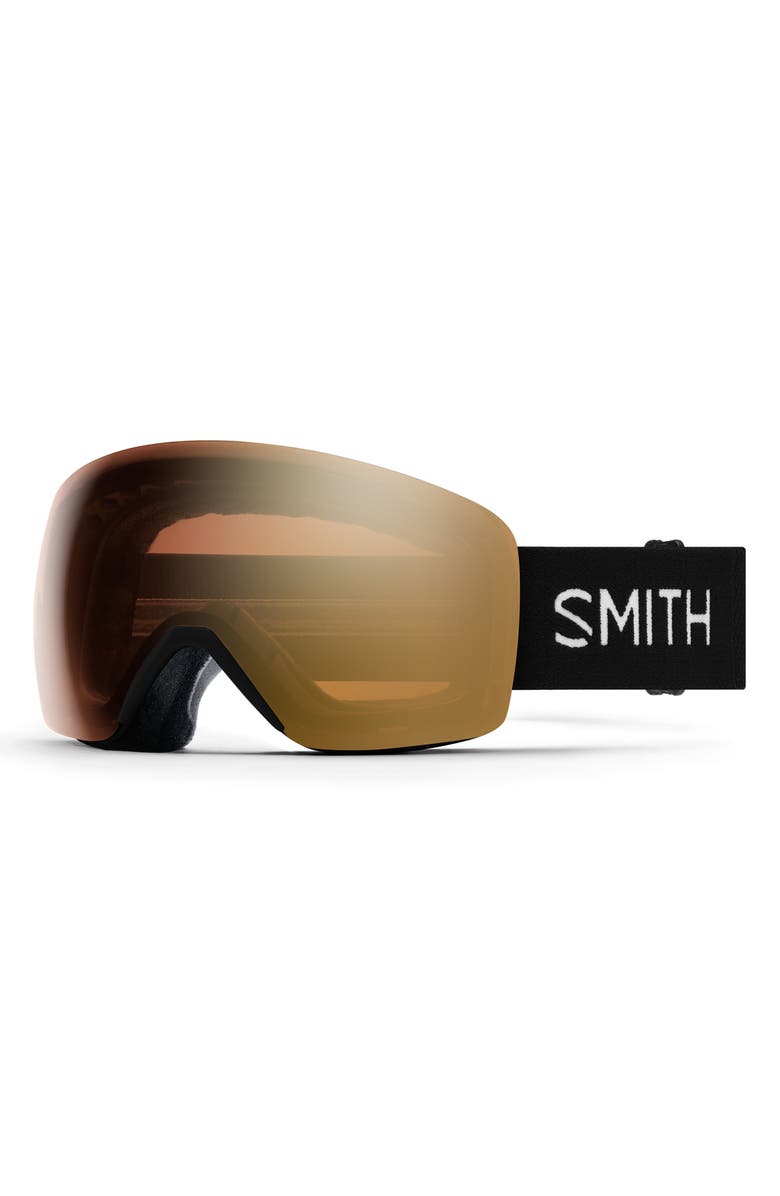 Smith Skyline ChromaPop<sup>™</sup> Snow Goggles, Main, color, Black / Photochromic Gold