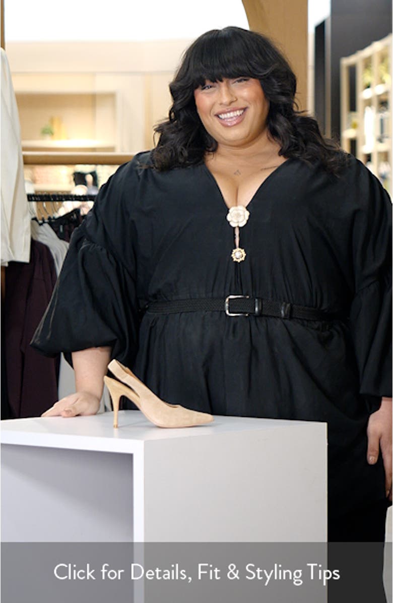 Piper Pointed Toe Slingback Pump, sales video thumbnail