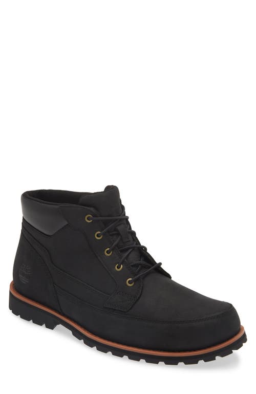 Timberland Attleboro Mid Chukka Boot In Black