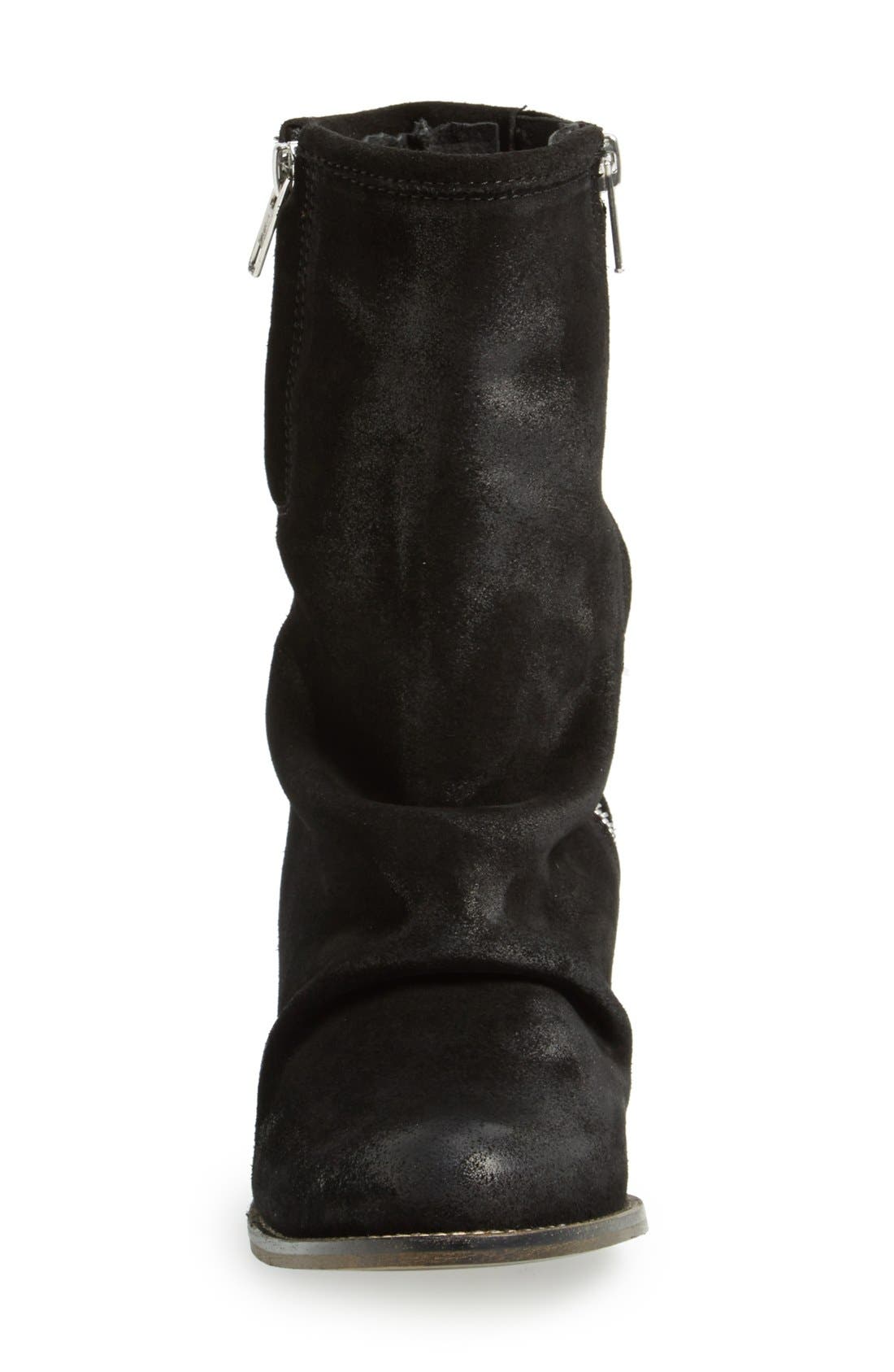 '2567 Ki' Bootie, Alternate, color, BLACK SUEDE