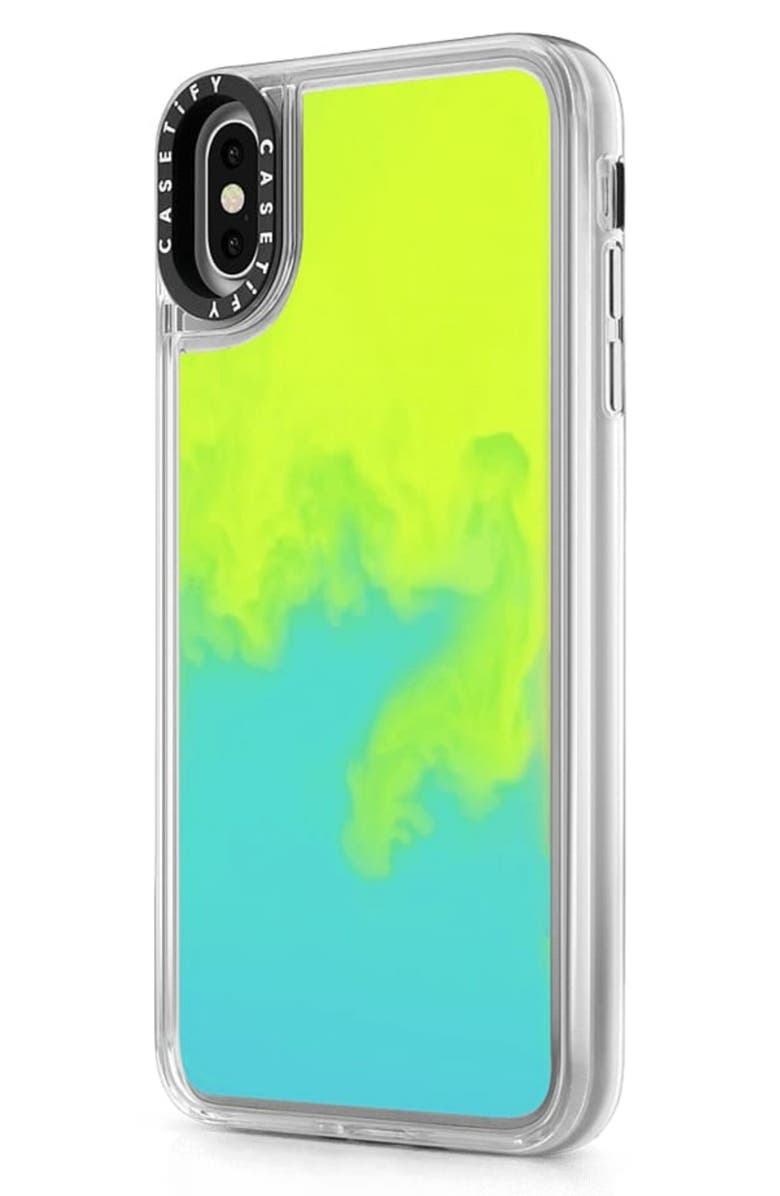 CASETiFY Neon Sand iPhone XS/XR Case, Alternate, color, 