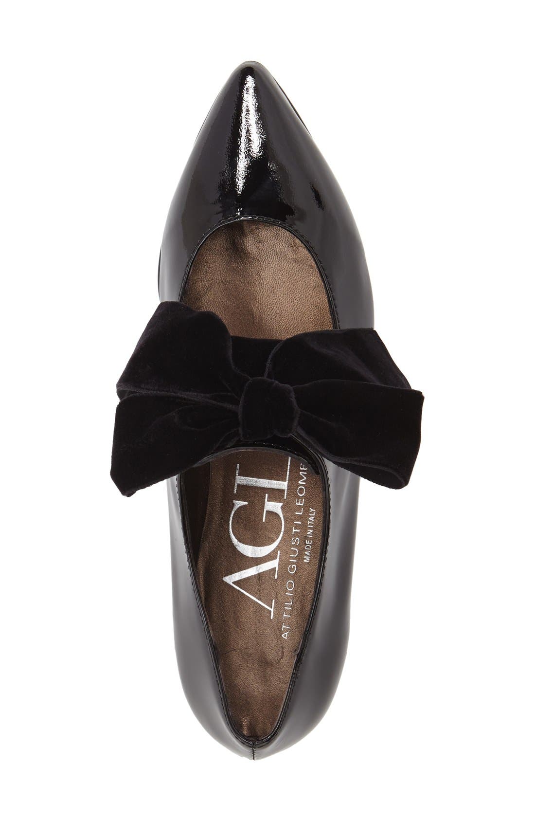 Mary Jane Flat, Alternate, color, BLACK PATENT LEATHER