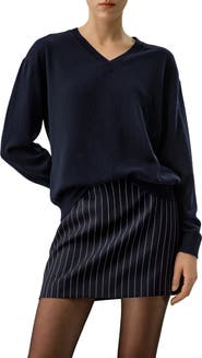 Lilysilk Women's V-Neck Baby Cashmere Sweater