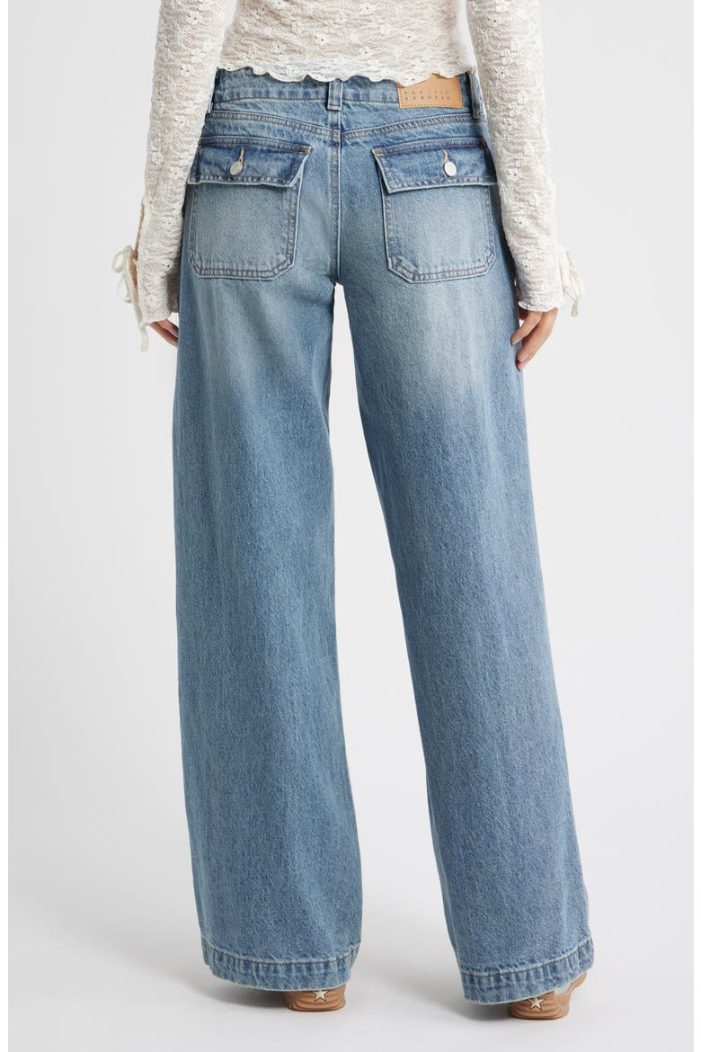Tancy Baggy Pants, Alternate, color, DARK INDIGO