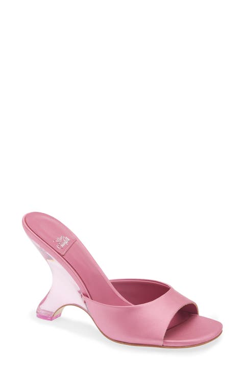 Mew 2 Satin Slide Sandal (Women)