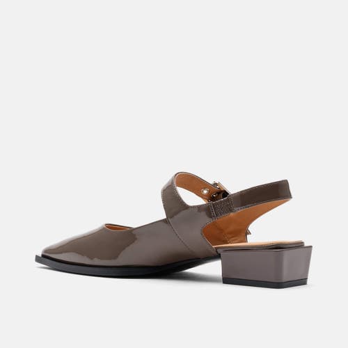 Marc Nolan Chelsea Leather Slingback Block Heels In Multi