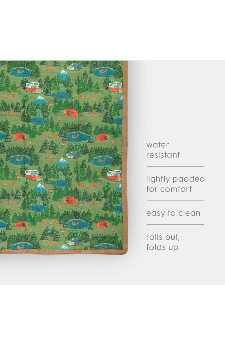 little unicorn 5 x 7 Outdoor Blanket, Alternate, color, Camp