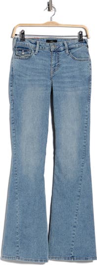 Joey Low Rise Flap Pocket Flare Jeans