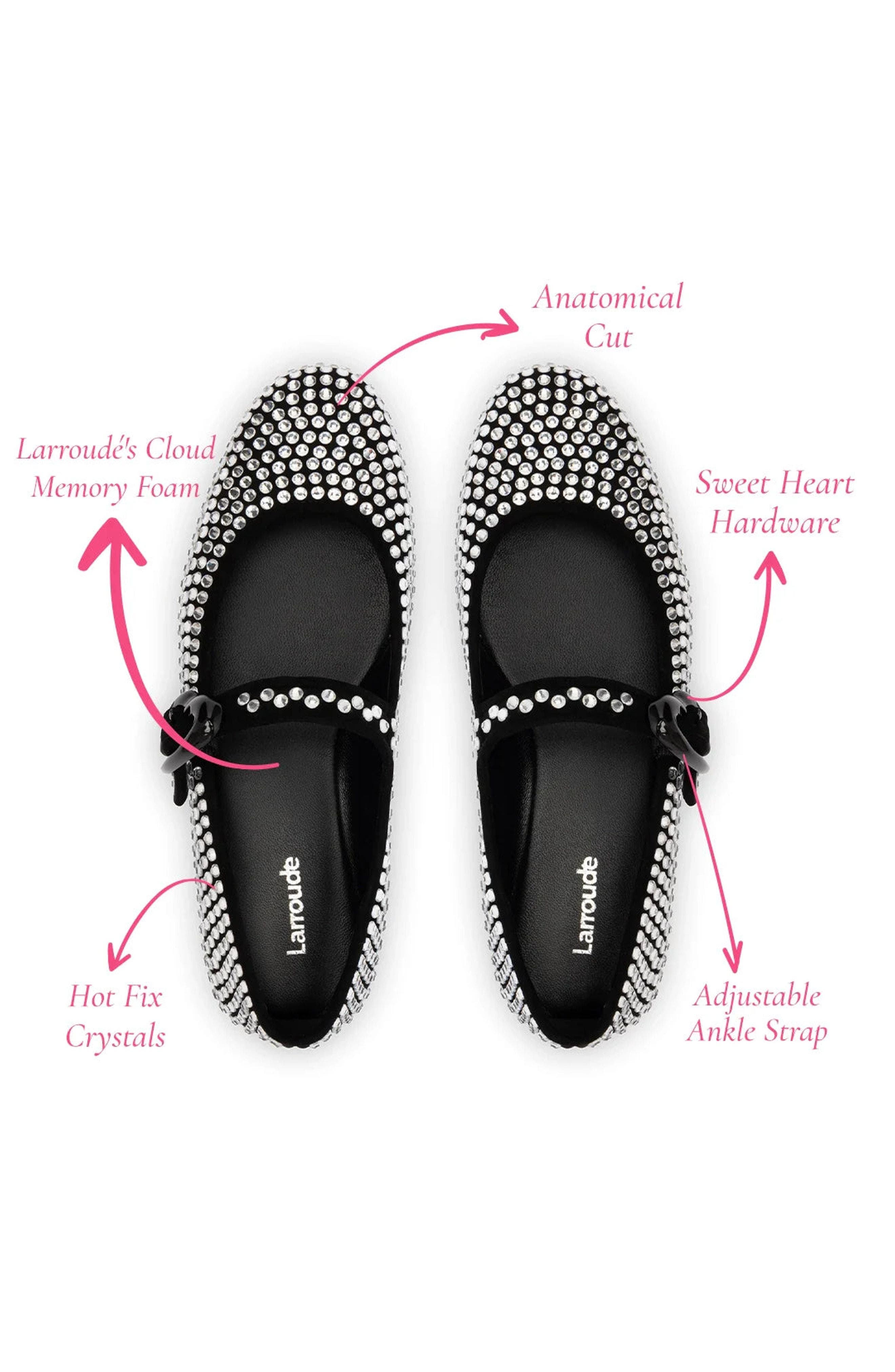 Larroudé Verona Ballet Flat, Alternate, color, 