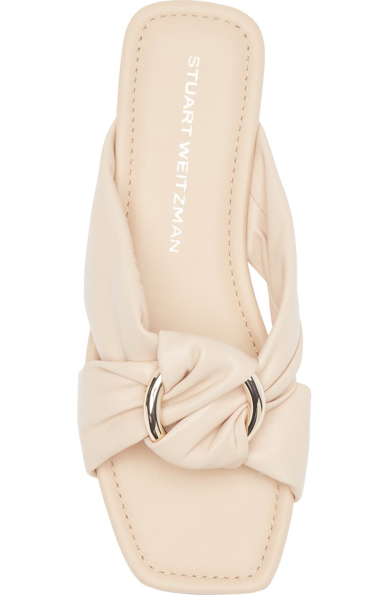 Stuart Weitzman Cece Slide Sandal, Alternate, color, Barely Beige