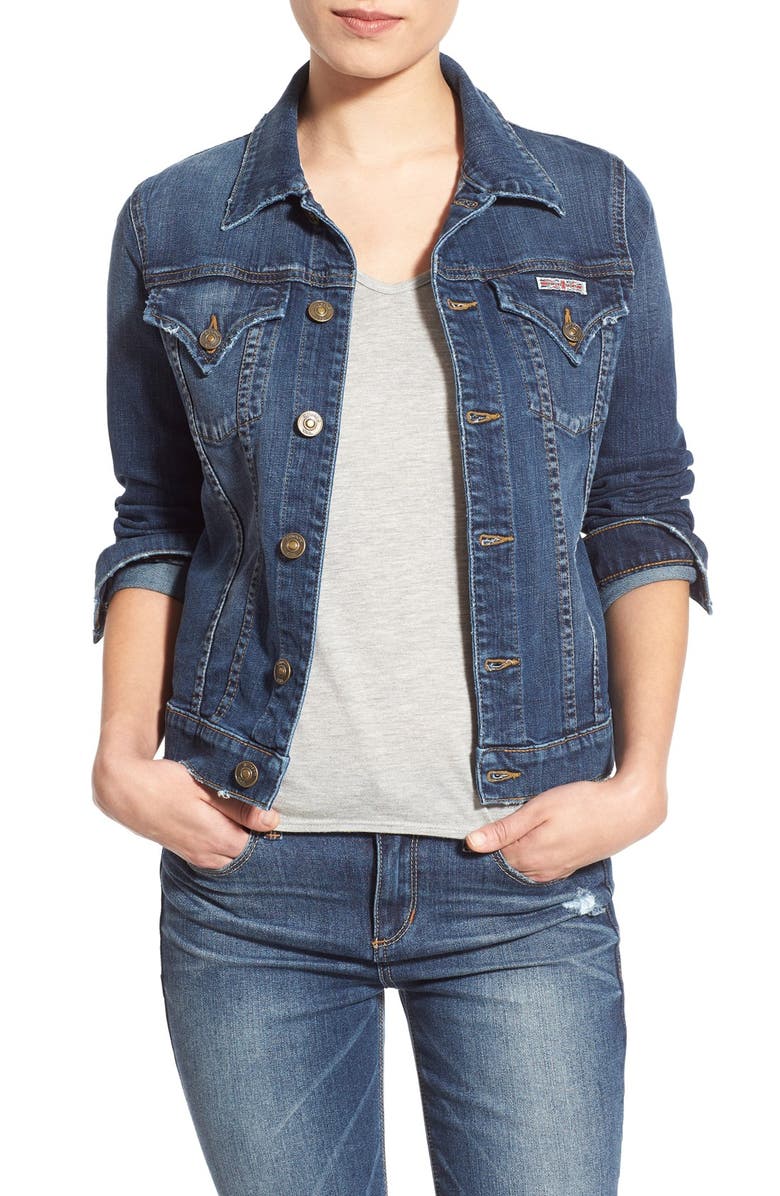 Hudson Jeans 'The Signature' Denim Jacket, Main, color,