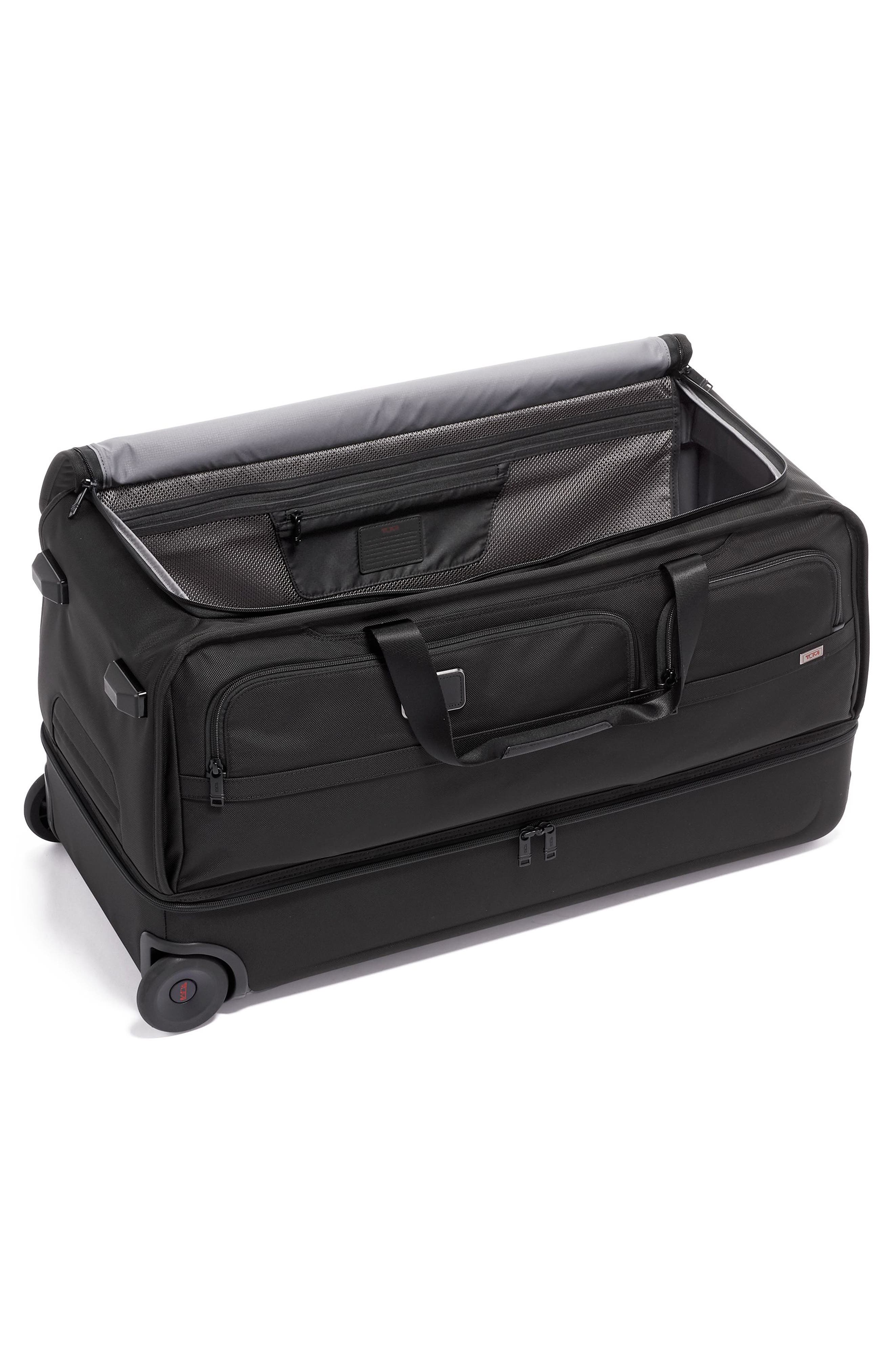 TUMI Alpha 3 30-Inch Wheeled Duffle Bag, Alternate, color, Black