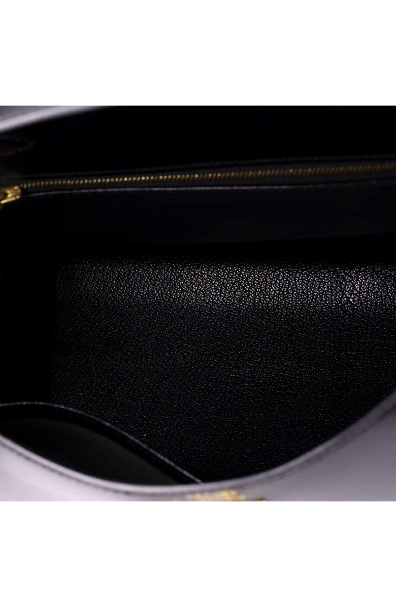 Pre-Owned Hermes Kelly Handbag Black Box Calf with Gold Hardware 32, Alternate, color, Noir