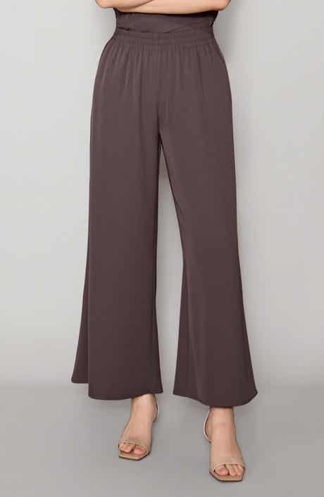 Luxe Crepe Wide Leg Pants