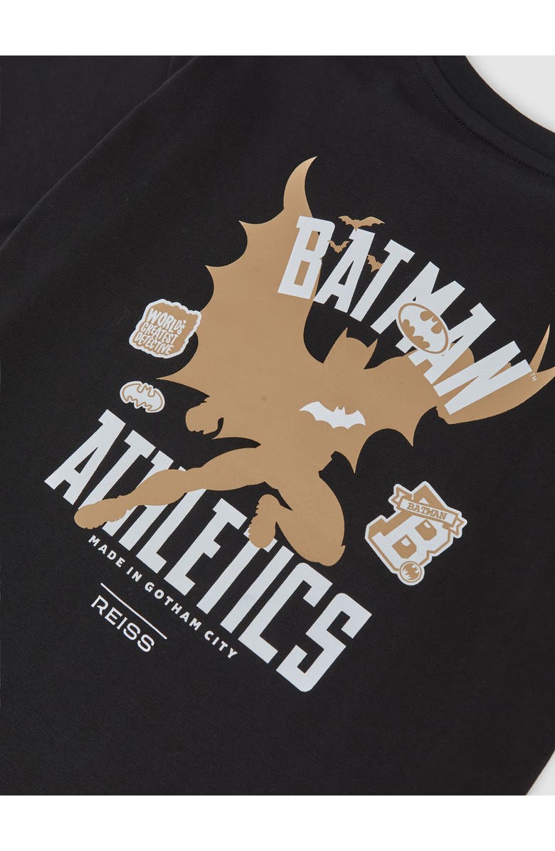 Reiss Kids' Robinson DC<sup>®</sup> Batman Graphic T-Shirt, Alternate, color, Black