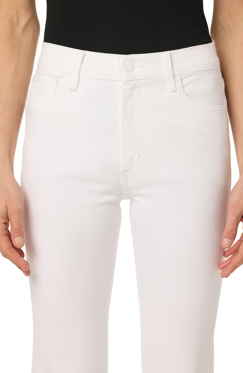 Joe's High Waist Crop Bootcut Jeans, Alternate, color, White