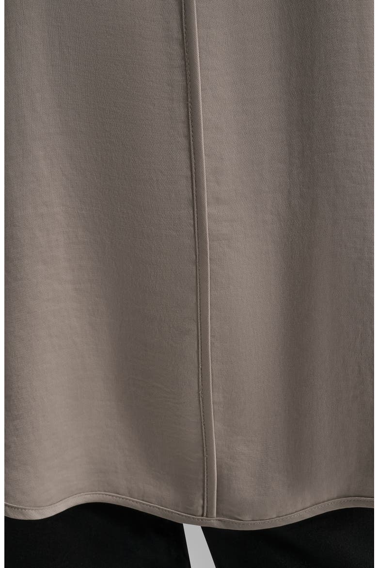 Short Sleeve Woven Top, Alternate, color, PEBBLE