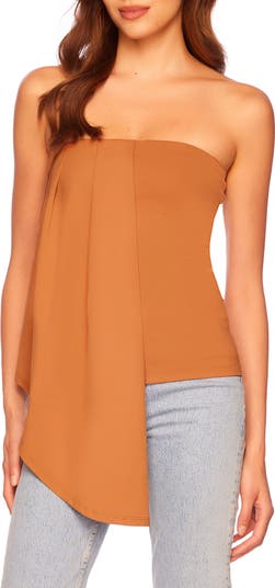 Front Drape Tube Top